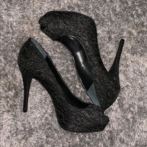 Open toed Vera Wang heels